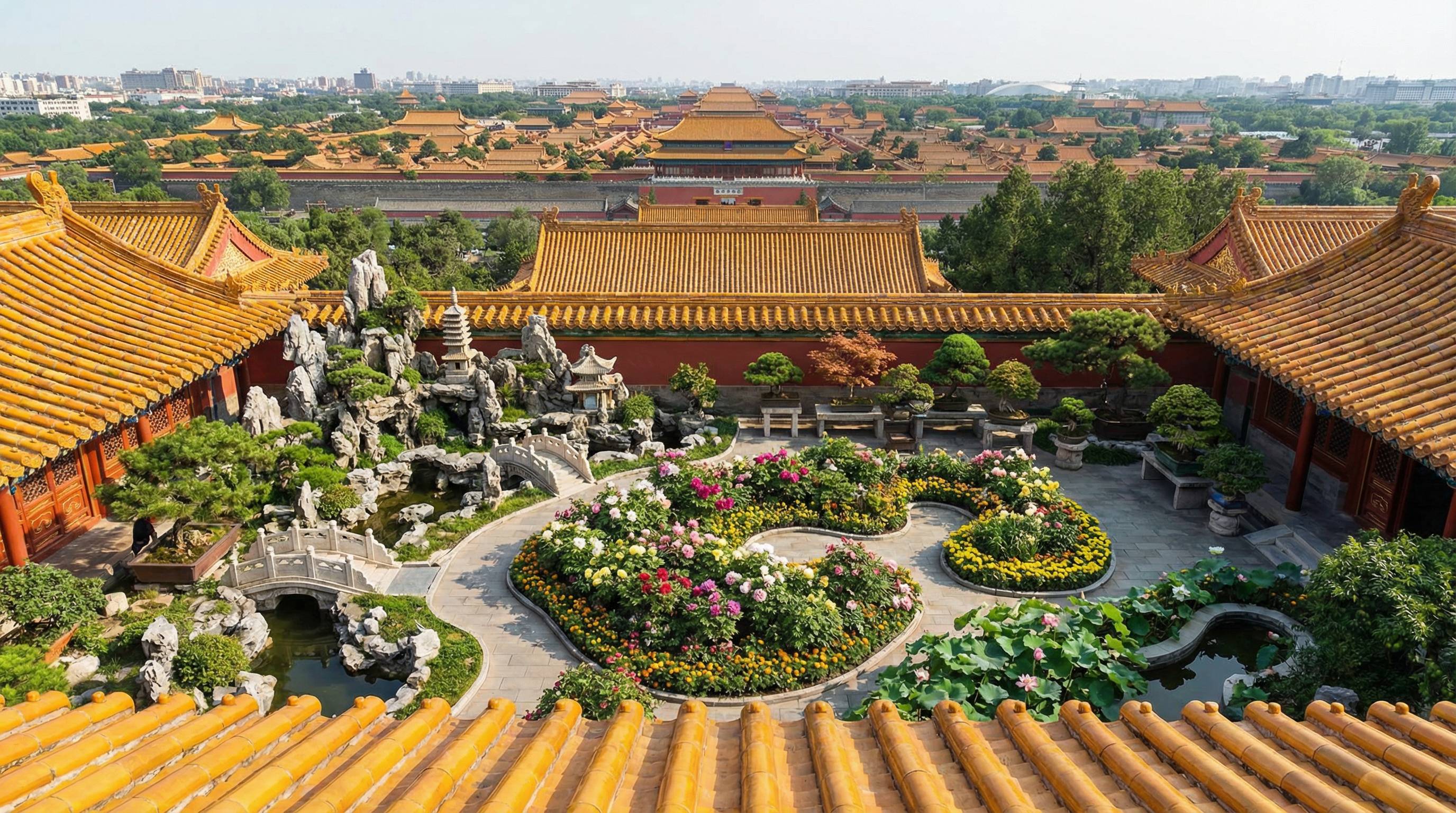 福利导航植物视频 - 皇家园林航拍视频