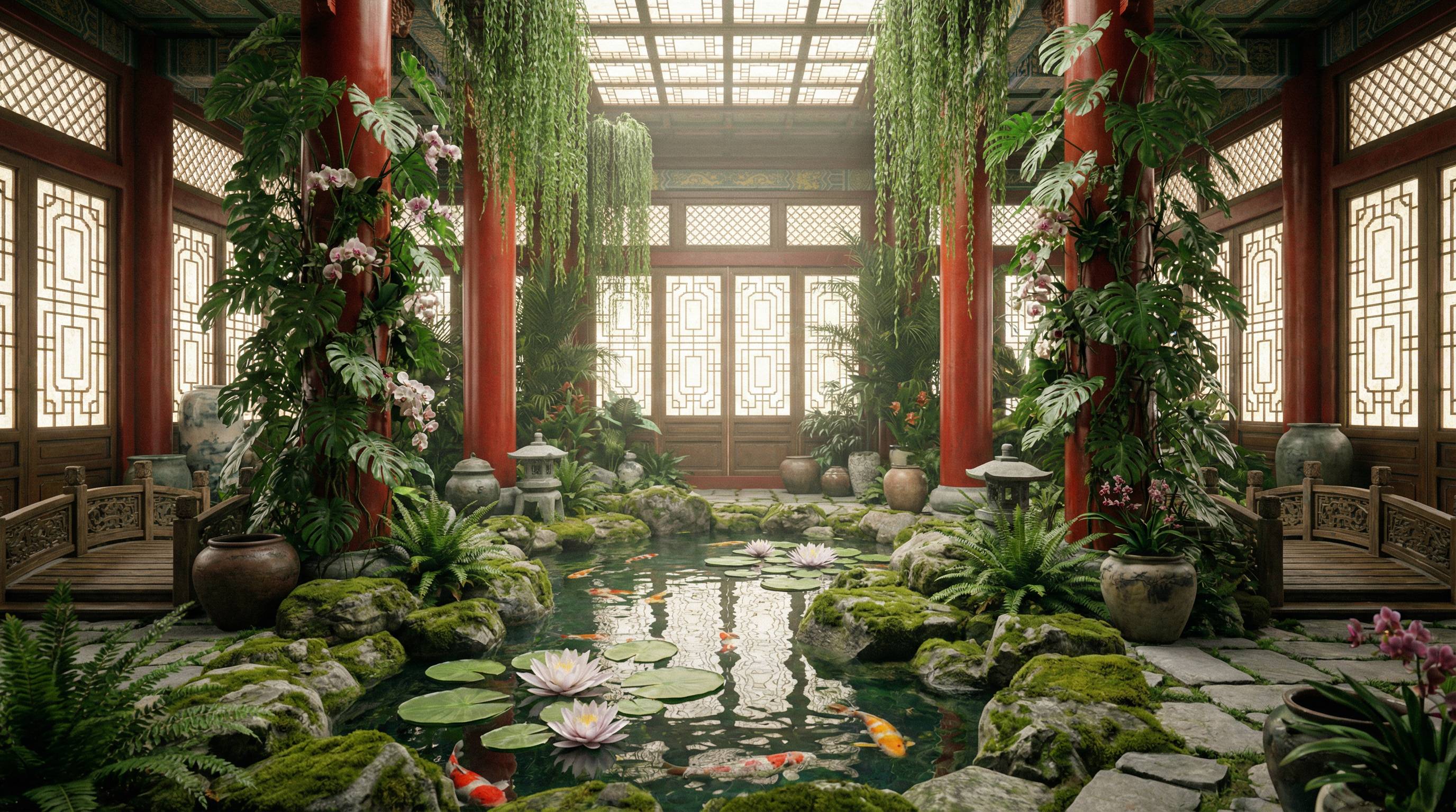 福利导航植物视频 - 室内植物园视频